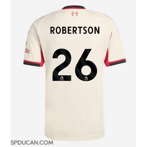 Muški Nogometni Dres Liverpool Andrew Robertson #26 Gostujuci 2025-26 Kratak Rukav